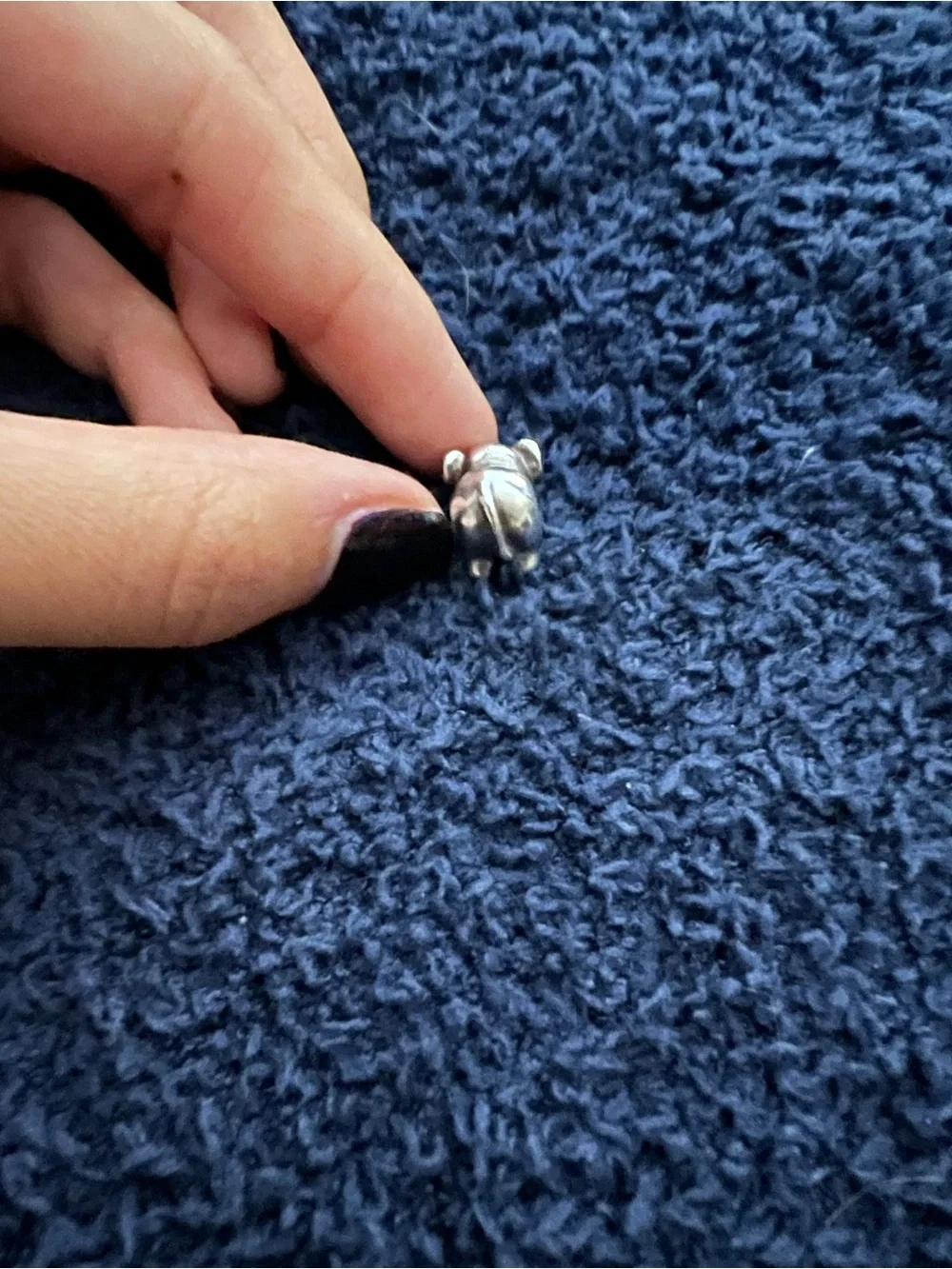 Silver Elephant Pandora Charm Bead - Silver Color